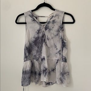 Tie dye summer tank top